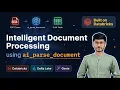 Intelligent Document Processing on Databricks Using ai - parse