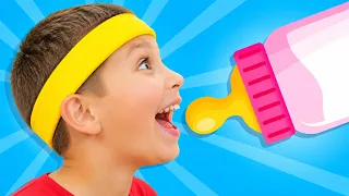 Canción del Biberón De Leche 🍼 ¿Por qué los bebés lloran? 👶 Canciones Infantiles con Max
