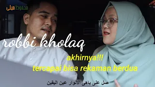 robbi kholaq cover by mahfudz u0026 milla ibu hamil 
