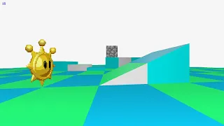 Raycaster in Pygame with Slopes and Physics