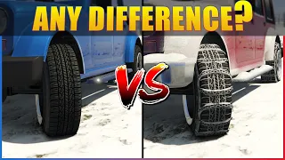 GTA 5 - Do Tire Chains Help on Snow?
