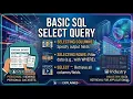 SQL SELECT Statement Explained Selecting Columns and Rows SQL Tutorial for Beginners