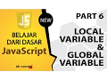 Tutorial Dasar JavaScript Part 6 - Global dan Lokal Variabel