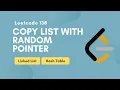Copy List with Random Pointer Leetcode 138 Linked List Hash Table