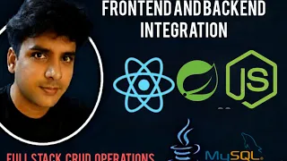 Complete Full-Stack CRUD Project React Frontend Spring Boot Backend