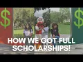 HOW WE GOT FULL SCHOLARSHIPS STATS GPA APPLICATION TIPS MORE