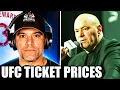 UFC 329 TICKET PRICES were SICKENING