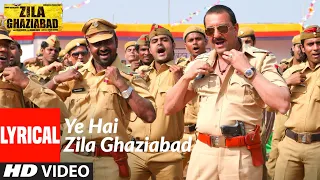 ye hai zila ghaziabad lyrical zila ghaziabad sanjay dutt vivek oberoi arshad warsi