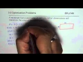 Q5 p 145 Maximize Area for Given Perimeter MCV Calculus