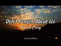Lagu Don't Forget About Us || Mariah Carey (Lyrics)