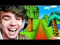 Minecraft But It s A Straight Line