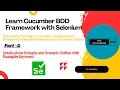 Data Driven Testing in Cucumber BDD Framework with Selenium - Part 2