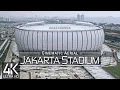 【4K】🇮🇩⚽ Jakarta International Stadium from Above 🔥 INDONESIA 2023 🔥 JIS Cinematic Aerial™ Drone Film