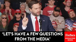 FULL EVENT: JD Vance Takes Questions From Reporters, Speaks To Supporters At Wisconsin Rally
