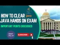 How to clear Infosys Java Generic FA Hands on exam Important points discussed Infosys Training