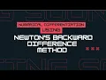 LEC 19 Numerical Methods Numerical Differentiation Newton s Backward Difference Method Part I