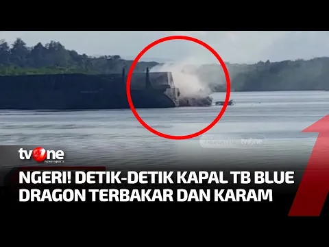 Kapal TB Blue Dragon Terbakar, 9 ABK Selamat 1 Hilang
