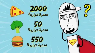 مع بندق   كيف عرفنا كمية السعرات الحرارية في الأكل   دندنها