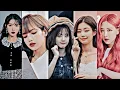 BLACKPINK X IU TIKTOK on hindi song COMPILATION #4🥰🎶love #bts #iu #viral  #btsarmy #blink #trending