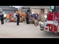 Dog alerts owner to man trapped in collapsed dirty in South Sioux City