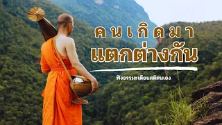 ฟังธรรมะก่อนนอน  คนเกิดมาแตกต่างกัน  | ธรรมะก่อนนอน Ep: 7