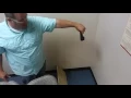 Drop test a sig p320 yes it goes BANG 1st time on carpet
