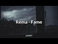 Lagu Rame - Fame sub español vídeo lyrics