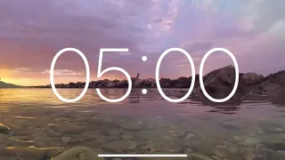 5 Minute Timer Calm And Relaxing Music 
