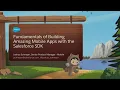 Fundamentals of Building Amazing Mobile Apps with Salesforce Mobile SDK