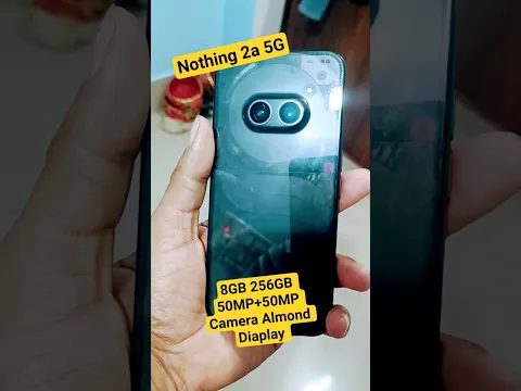 Nothing 2a 5G #newphone #unboxing