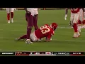 The NFL fined Commanders LB Frankie Luvu 46 372 for this hip-drop tackle on Chiefs TE Noah Gray