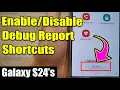 Galaxy Ultra How to Debug Report Shortcut In the Power Menu