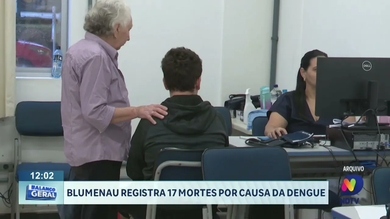 Blumenau registra 17 mortes por causa da dengue