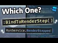 Which RenderStepped Method Should You Use Roblox Studio