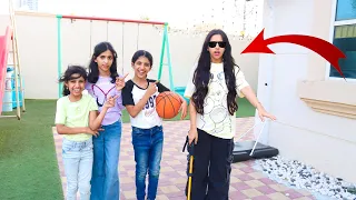 البنات يتنمروا على البنت العمياء شفا 