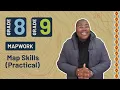Gr8 9 SS Geography Basic Mapwork Lesson Map Skills Practical