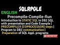 IBM i AS400 Tutorial iSeries System i - Introduction to STATIC SQL Compilation STEP
