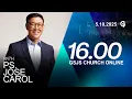 Download Lagu Ibadah Online GSJS 6 - Ps. Jose Carol - Pk.16.00 (5 Oktober 2025)