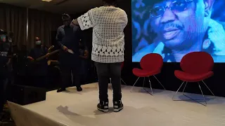 barry jhay electrifying performance at the first colloquium organised for sikiru ayinde barrister