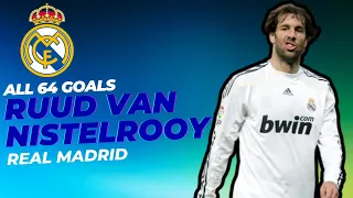 All 64 Goals Ruud Van Nistelrooy Real Madrid