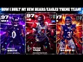 HOW I BUILT MY NEW BEARS EAGLES THEME TEAM HOW TO BUILD A 60 20 THEME TEAM AT EASE