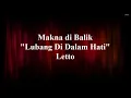 Makna lagu "lubang didalam hati" by Letto