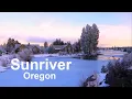 Winter in Central Oregon Sunriver Resort