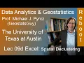 9dExcel Data Analytics Reboot Spatial Declustering