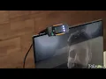 Studio Web Camera with Microphone and LED Portrait Lighting