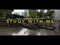 1.5 HOUR STUDY WITH ME / Calm Lofi / A Rainy Evening in Montreal / Pomodoro (25/5)