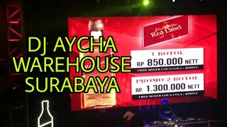 dj aycha live performance at the warehouse surabaya