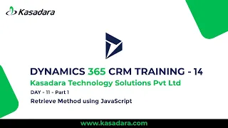 Retrieve Method using JavaScript - D365 CRM Training Part 14