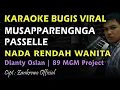 Karaoke Musapparengnga Passelle Nada Rendah Wanita || Bugis Viral