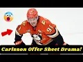 Anaheim Ducks Reddit Explodes Leo Carlsson Offer Sheet New Signings